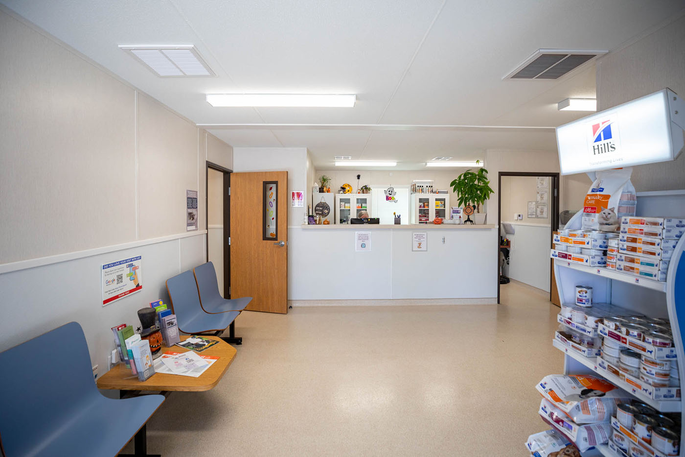 Coastal Sunrise Animal Hospital reception