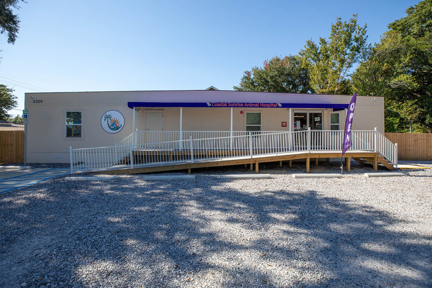 Coastal Sunrise Animal Hospital building