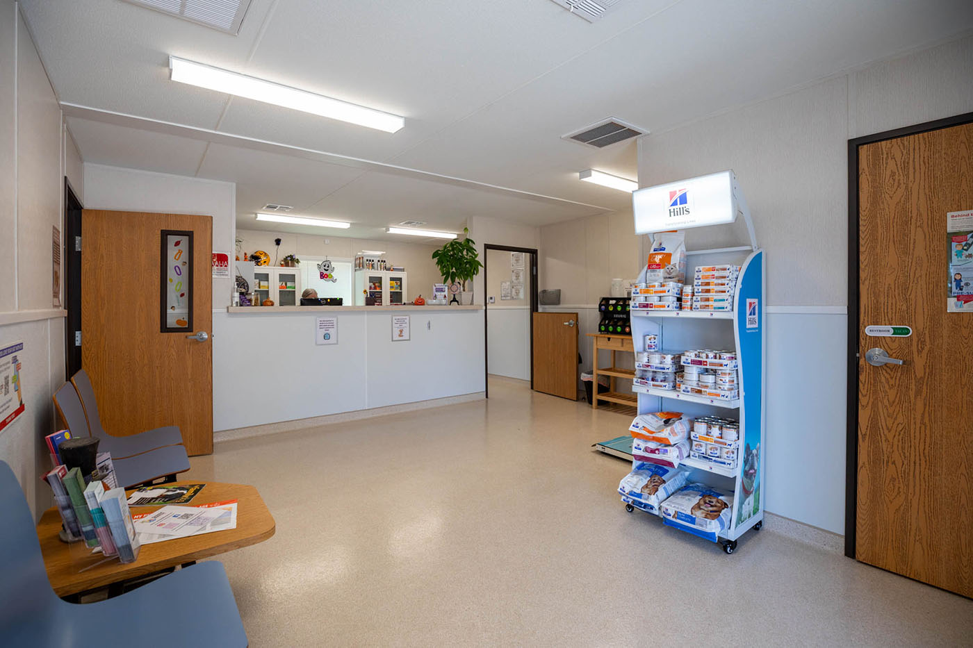 Coastal Sunrise Animal Hospital reception