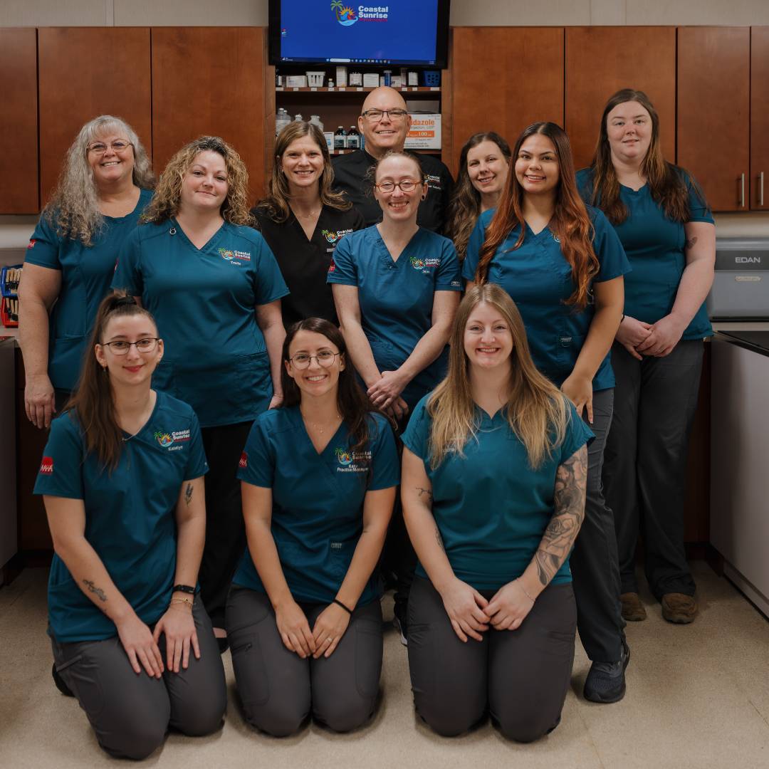 Large group healthcare professionals